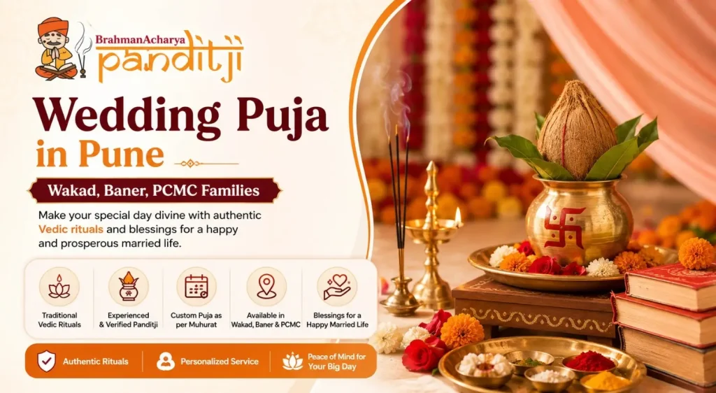 wedding puja cost in Pune 2026